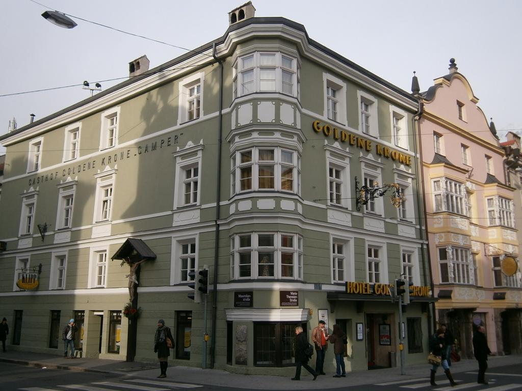 Hotel Goldene Krone Innsbruck Exterior foto